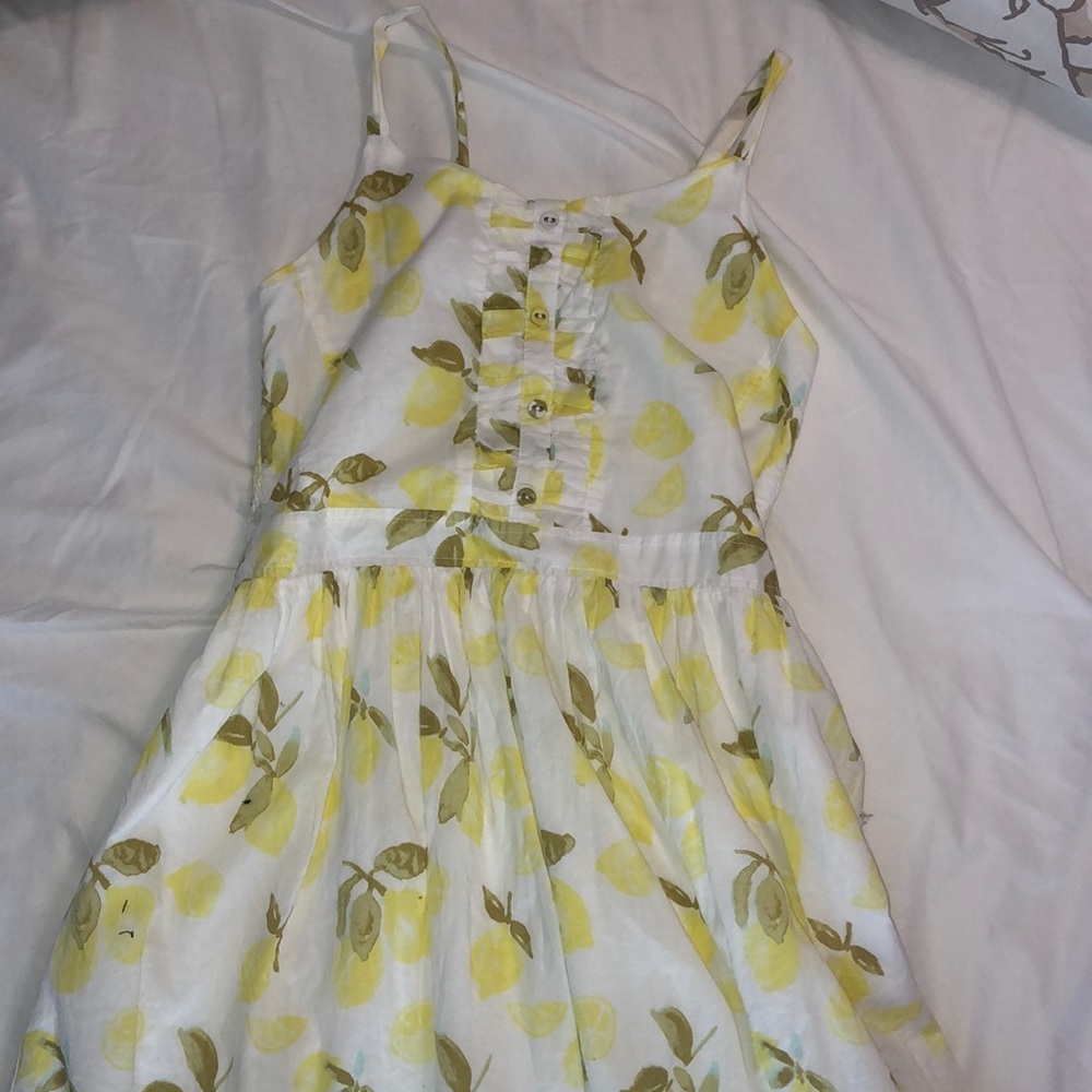 Girls lemon dress